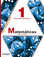 Libro De Texto Matematicas 1 Por Trimestres Educacion Secundaria Anaya Nuevo Precintado - Other & Unclassified