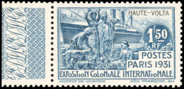 ** 1931 - EXPOSITION COLONIALE DE PARIS 1931. 103 Timbres. BdeF. Série Indochine *. Soudan N° 92 Manque 1 Dent. SUP. - Ohne Zuordnung