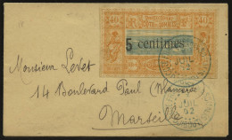 Obl. 28 - 5c. Orange S/lettre Frappée Du CàD De DJIBOUTI - COTE FRANCAISE DES SOMALIS Du 3 Juillet 1902 à Destination De - Otros & Sin Clasificación