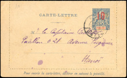 Obl. Carte-lettre Locale Frappée Du CàD D'HANOI Du 20 Mai 1913. TB. - Otros & Sin Clasificación