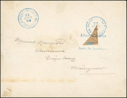 Obl. 86 - Moitié Diagonale Du 30c. Brun De Madagascar, Surchargée ''Affranchissement Spécial Faute De Figurines.-'' Obl. - Other & Unclassified