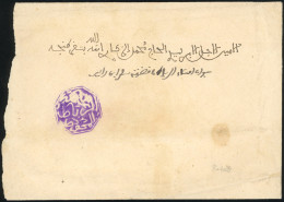 Obl. 19 - RABAT. Cachet Octogonal Violet S/lettre. TB. - Andere & Zonder Classificatie