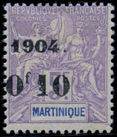 * 54/ 59 - 6 Valeurs Avec Variété Du Chiffre 1 Crenelé Case 43 (cf. YVERT 36). SUP. R. - Andere & Zonder Classificatie