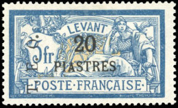 * 20 - 20p. S/5F. Bleu Et Chamois. TB. - Other & Unclassified