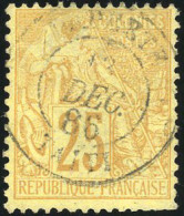 Obl. Timbres De Colonies Générales N°49 - 53 - 54 Obl. PAPEETE. 13 Pièces En Général SUP. - Other & Unclassified