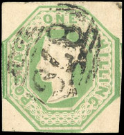 Obl. SG#55 - 1sh. Green. ''878'' Cancellation. VF. - Autres & Non Classés