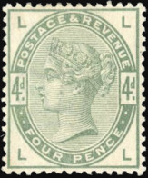 * SG#192 - 4p. Dull Green. VF. - Andere & Zonder Classificatie