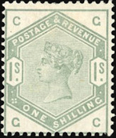 * SG#196 - 1sh. Dull Green. F. - Andere & Zonder Classificatie