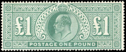 * SG#320 - 1£. Deep Green. VF. - Autres & Non Classés