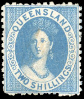 (*) SG#118 - 2s. Pale Blue. Lithographed. Perf. 12. VF. - Other & Unclassified