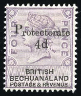 * SG#6a - 4d. On 4p. Overprint Of The Value In Black. SUP. - Andere & Zonder Classificatie