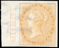 (*) SG#42a - 2a. Yellow-buff. Imperforate. No Wmk. Unused. No Gum. Is Genuine. Shows Marginal Watermark, Of Unissued Sta - Fiji (...-1970)