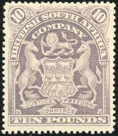 (*) SG#92+ 93 - 5£. Deep Blue + 10£. Lilac. SUP. RR. - Northern Rhodesia (...-1963)