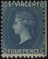 * SG#5 - 4p. Blue. VF. - St.Vincent (...-1979)