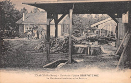 ECLARON (Haute-Marne) - Un Coin De L'Usine Briffoteaux - La Plate-forme à Embattre Et Les Bureaux - Eclaron Braucourt Sainte Liviere