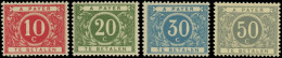 ** COB#TX13/16 - Timbres-Taxe. 4 Valeurs. Frais. TB. - Autres & Non Classés