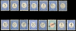 * 13/24 - Timbres-Taxe. + 26 + 42/43. 15 Valeurs. TB. - Autres & Non Classés