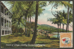 Carte P ( Island Of Taboga,schowing Sanitarium / Panama ) - Panama