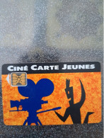 FRANCE CINECARTE JEUNES CAMERA  SC4 ON UT - Kinokarten