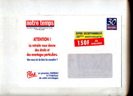 Speudo Entier Notre Temps Revue 30 Ans - Private Stationery