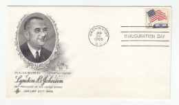 USA 1965 Lyndon B. Johnson FDC Not Posted B230920 - 1961-1970