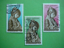 Pope Papst Nikolaus V # Vatican Vatikan Vaticano 1955 Used #Mi. 235/7 - Used Stamps