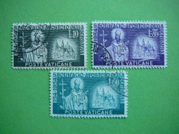St. Boniface And Abbey Of Fulda # Vatican Vatikan Vaticano 1955 Used #Mi. 230/2 - Used Stamps