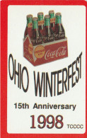 Coca Cola Ohio Winterfest 1998 , 1 Kaart 1 Card - Barajas De Naipe