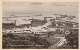 THE HARBOUR FROM WESTERN HEIGHTS - DOVER - Dover