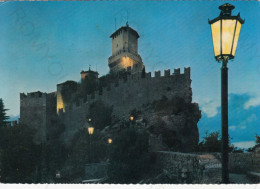 CARTOLINA  REPUBBLICA DI S.MARINO-NOTTURNO-VIAGGIATA 1960 - San Marino