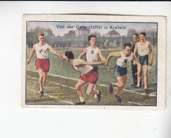 Greiling Sportbilder Leichtathletik Osterstaffel In Krefeld Schüller Beim Stabwechsel     # 8  Von 1928 - Andere Merken