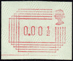 1984 Great Britain ATM 1 - 0.001/2 ** Frama Label Automatenmarken Distributeur Machine Stamps QEII GB UK - Post & Go (distribuidores)