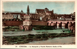Espagne - Andalucia -  CORDOBA - La Mezquita Y Puente Romano Desde El Rio - Córdoba