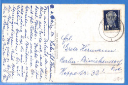 Allemagne DDR 1951 Carte Postale De Zittau (G23221) - Brieven En Documenten