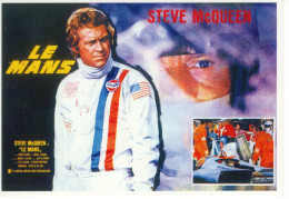 Steve McQueen - Affiche Pour Le Film 'Le Mans'  - CPM - Le Mans