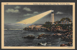 Phare  Lighthouse - C.P.A. Portland Maine Head Light Casco Bay  - Uncirculated - Non Circulée - No: 4A-H2170 - Portland
