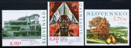 ESLOVAQUIA - IVERT 788/90 SELLOS NUEVO ** - SERIE DE PINTURAS - Unused Stamps