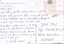51805. Postal Aerea ALTO LAS CONDES (Chile) 1999. Franqueo Mecanico. Vistas Varias Chile - Chili