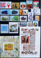 ESLOVAQUIA - LOTE 18 SELLOS + 2 HOJAS BLOQUES DEL AÑO 2015 NUEVOS ** - LOS DE LA FOTO - Unused Stamps