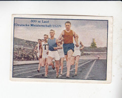 Greiling Sportbilder Leichtathletik 800 M Sieger Böcher Berlin  #17  Von 1928 - Andere Merken