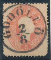 1861. Typography With Embossed Printing 5kr, GODOLLO - ...-1867 Préphilatélie
