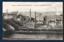 54. Environs De Pont-Saint-Vincent. Les Usines Sidérurgiques De Neuves-Maisons. Franchise 42ème R.T.I. 1915 - Neuves Maisons