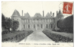 45 Artenay  -  Chateau  D'auvilliers - Facade Sud - Artenay
