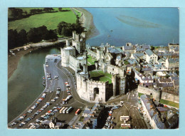 CP Pays De Galles - Caernarvon Castle From The Air - Caernarvonshire