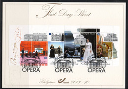 Année 2013 : FDS 2013-10 - 4335-4339 Du Carnet 139 - Opéra - Bicentenaire De Verdi & Wagner - 2011-2014