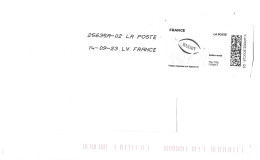 Mon Timbre En Ligne RUGBY  - Lettre Verte 20g France - 14- 09 - 23 - Timbres à Imprimer (Montimbrenligne)