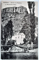 Delcampe - CPA Carte Postale / 15 Cantal, Saint-Flour, Massiac / Cl. H. Ladrey, édit. / Rocher De La Madeleine Et Moulin Notre-Dame - Saint Flour