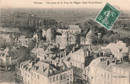 Delcampe - 80 Peronne Vue Prise De La Tour De L' église Coté Nord Ouest CPA - Peronne