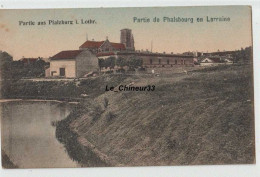 57 - PHALSBOURG---Une Partie En Lorraine   -Partie Aus Ptalzburg   L Lothr---colorisée - Phalsbourg