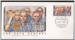 Allied Soldiers Reveal The Holocaust As They Liberate The German Concentration Nazi Camps, David Star, Judaica, WWII FDC - Jewish